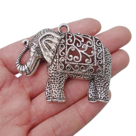 Lucky Elephant Charm-PENDENTS-Classic Elephant