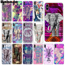 Load image into Gallery viewer, Colorful animal elephant Cell Phone Case for iPhone-Classic Elephant