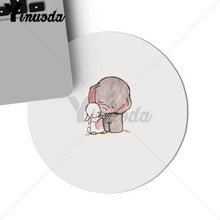 Load image into Gallery viewer, Cool elephant rabbit Rubber Computer mouse-pad-Classic Elephant