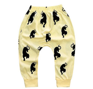 Unisex baby elephant print pajamas-Classic Elephant