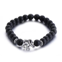 Load image into Gallery viewer, Classic Natural Stone Unisex Buddha Charm Bracelet-Bracelet-Classic Elephant