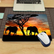 Load image into Gallery viewer, Elephant Vintage Pattern Anti-slip Mouse-pad-Classic Elephant