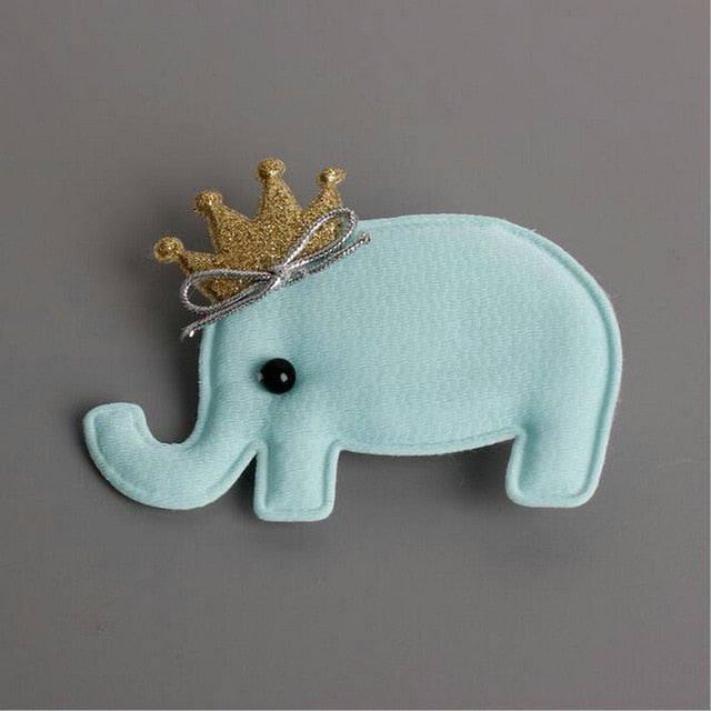Cloth Cartoon Elephant King hair clip-Classic Elephant