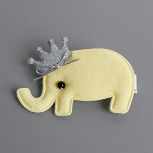 Cloth Cartoon Elephant King hair clip-Classic Elephant