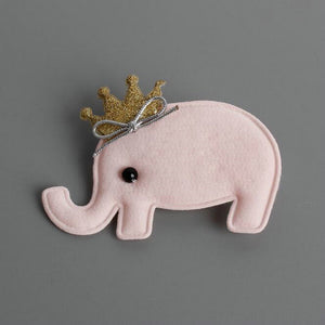 Cloth Cartoon Elephant King hair clip-Classic Elephant