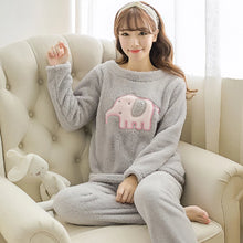 Load image into Gallery viewer, Cute Cartoon Elephant Pajamas For Girls-Classic Elephant