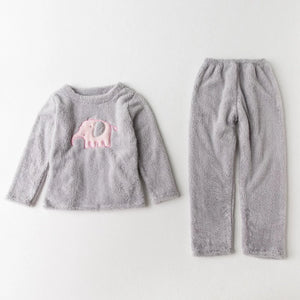 Cute Cartoon Elephant Pajamas For Girls-Classic Elephant