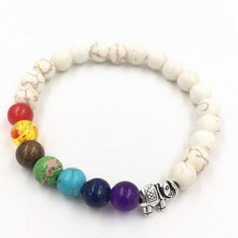 Load image into Gallery viewer, Unisex Lava Stone Onyx Bead Buddha Elephant Charm Bracelet-Bracelet-Classic Elephant