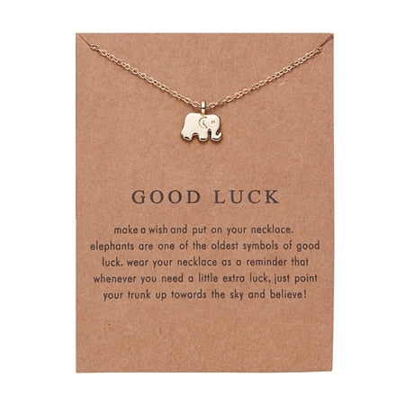 Elegant Elephant Necklace Pendant/Charm-Necklace-Classic Elephant