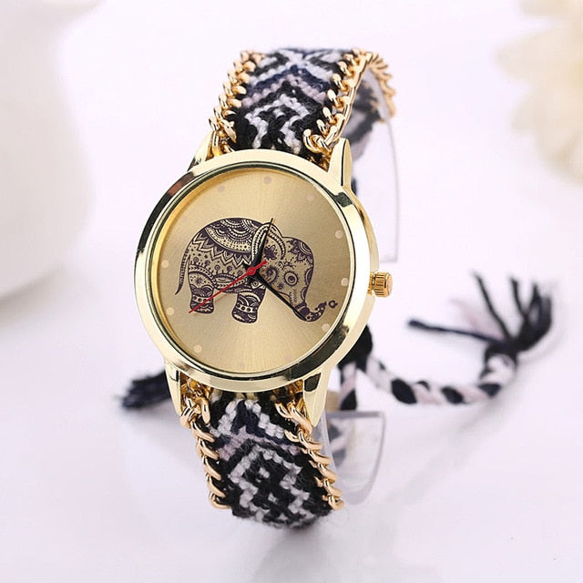 Women's Elephant watch w/ Bracelet-Classic Elephant