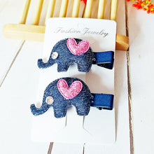 Load image into Gallery viewer, Cute Cartoon Elephant Hair Barrette-Classic Elephant