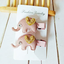 Load image into Gallery viewer, Cute Cartoon Elephant Hair Barrette-Classic Elephant