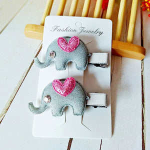 Cute Cartoon Elephant Hair Barrette-Classic Elephant