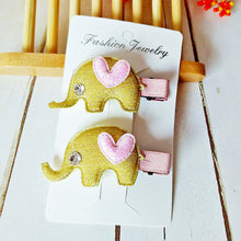 Load image into Gallery viewer, Cute Cartoon Elephant Hair Barrette-Classic Elephant