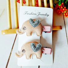 Load image into Gallery viewer, Cute Cartoon Elephant Hair Barrette-Classic Elephant