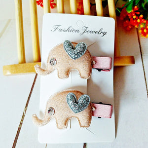 Cute Cartoon Elephant Hair Barrette-Classic Elephant