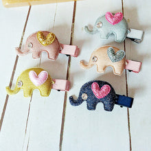 Load image into Gallery viewer, Cute Cartoon Elephant Hair Barrette-Classic Elephant