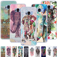 Load image into Gallery viewer, Elephant Aztec indian Flower cell phone case for Samsung-Classic Elephant